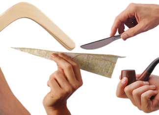 Bumerangs waren tödliche Kriegswaffen, schlägt Skeleton vor